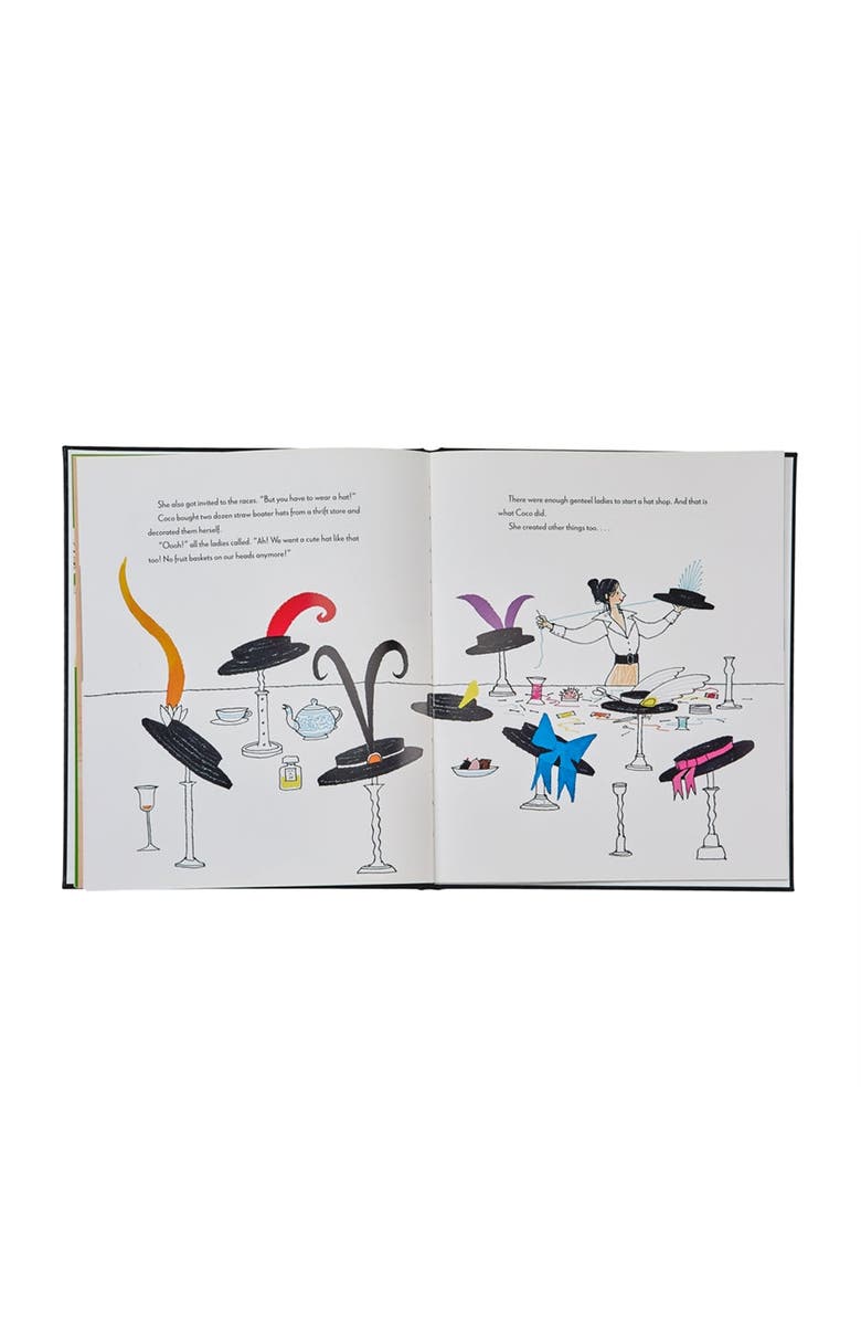 Graphic Image Coco and the Little Black Dress Leather Edition, Alternate, color, Black