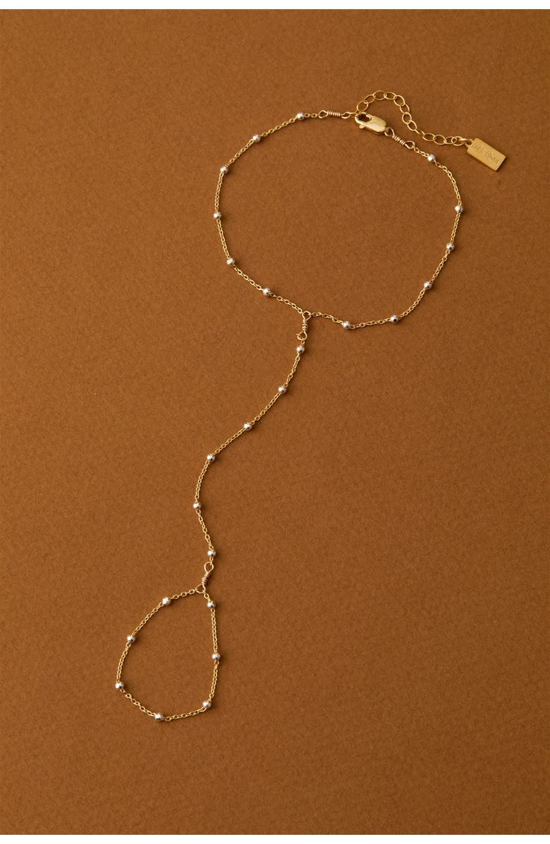 Set & Stones Austen Hand Chain, Alternate, color, Gold