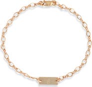 Nashelle Hadley Initial Bar Bracelet