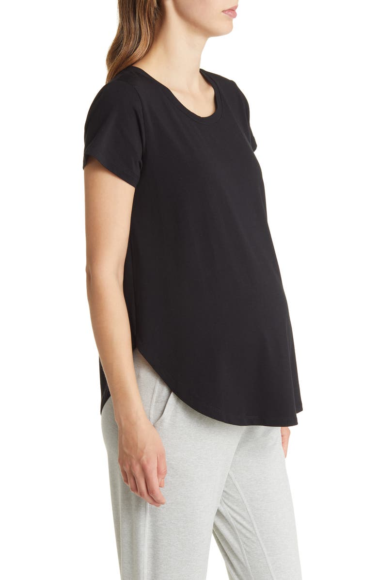 Angel Maternity Short Sleeve Maternity T-Shirt, Alternate, color,