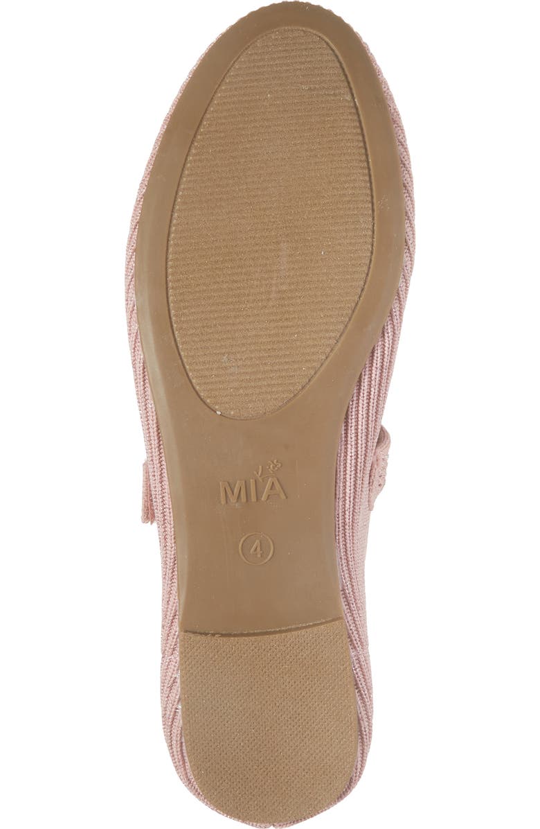 MIA Kids' Little Brita Mary Jane Flat, Alternate, color, Rose Gold
