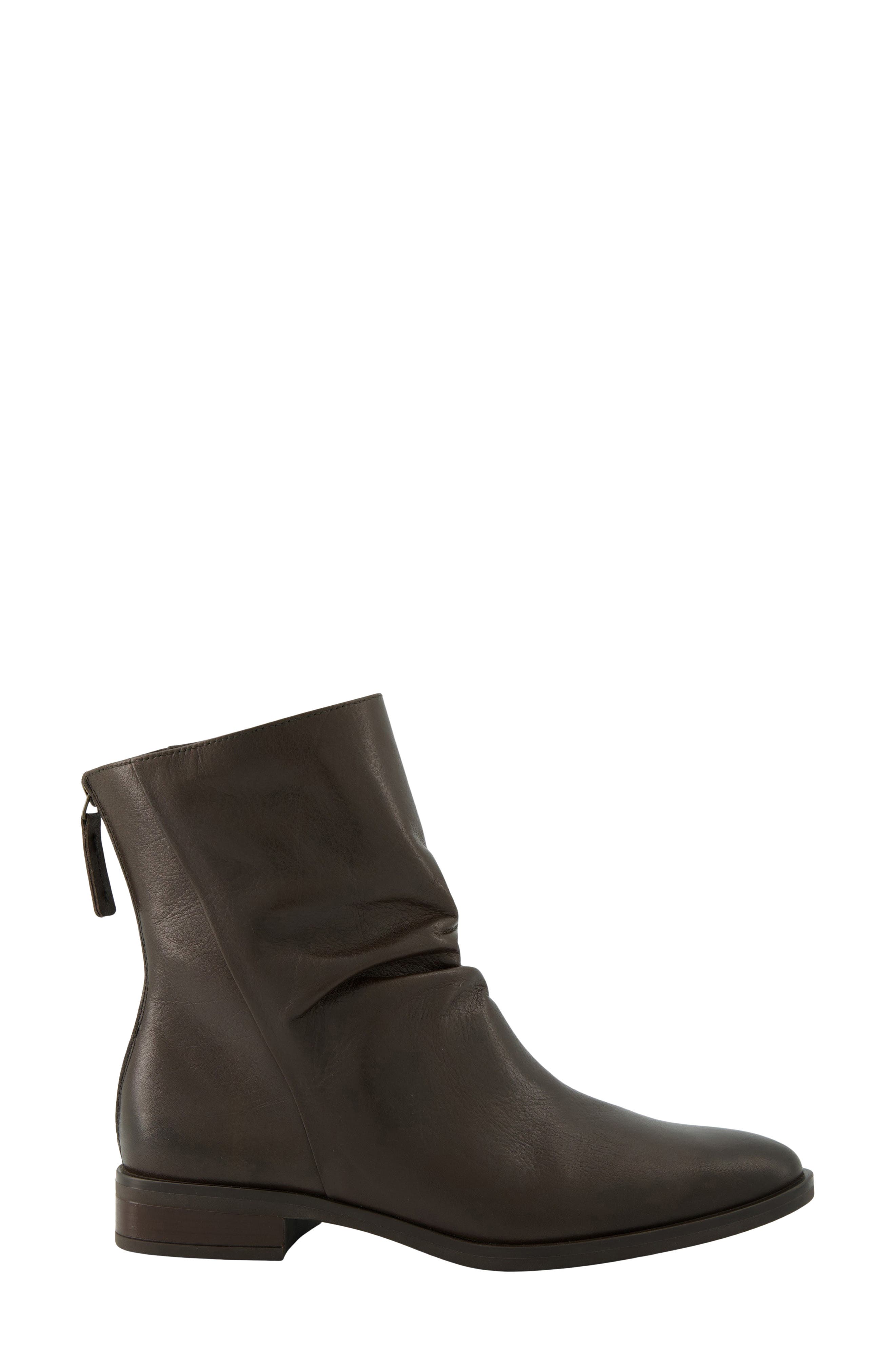 Flair Bootie, Alternate, color, MOCHA SILKY LEATHER