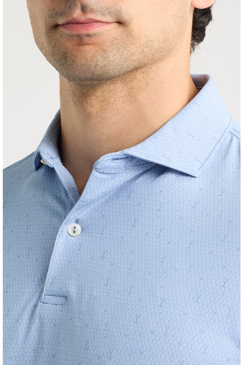 Performance Jersey Golf Polo, Alternate, color, WINDY BLUE