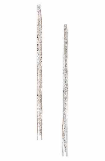 Delicate Chain Linear Drop Earrings