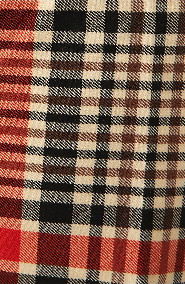 Free People Jules Plaid Wide Leg Pants, Alternate, color,