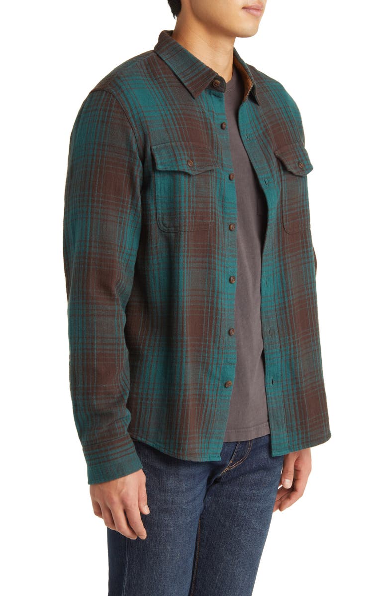 L.L.Bean Heritage Cotton Flannel Button-Up Shirt, Alternate, color, 