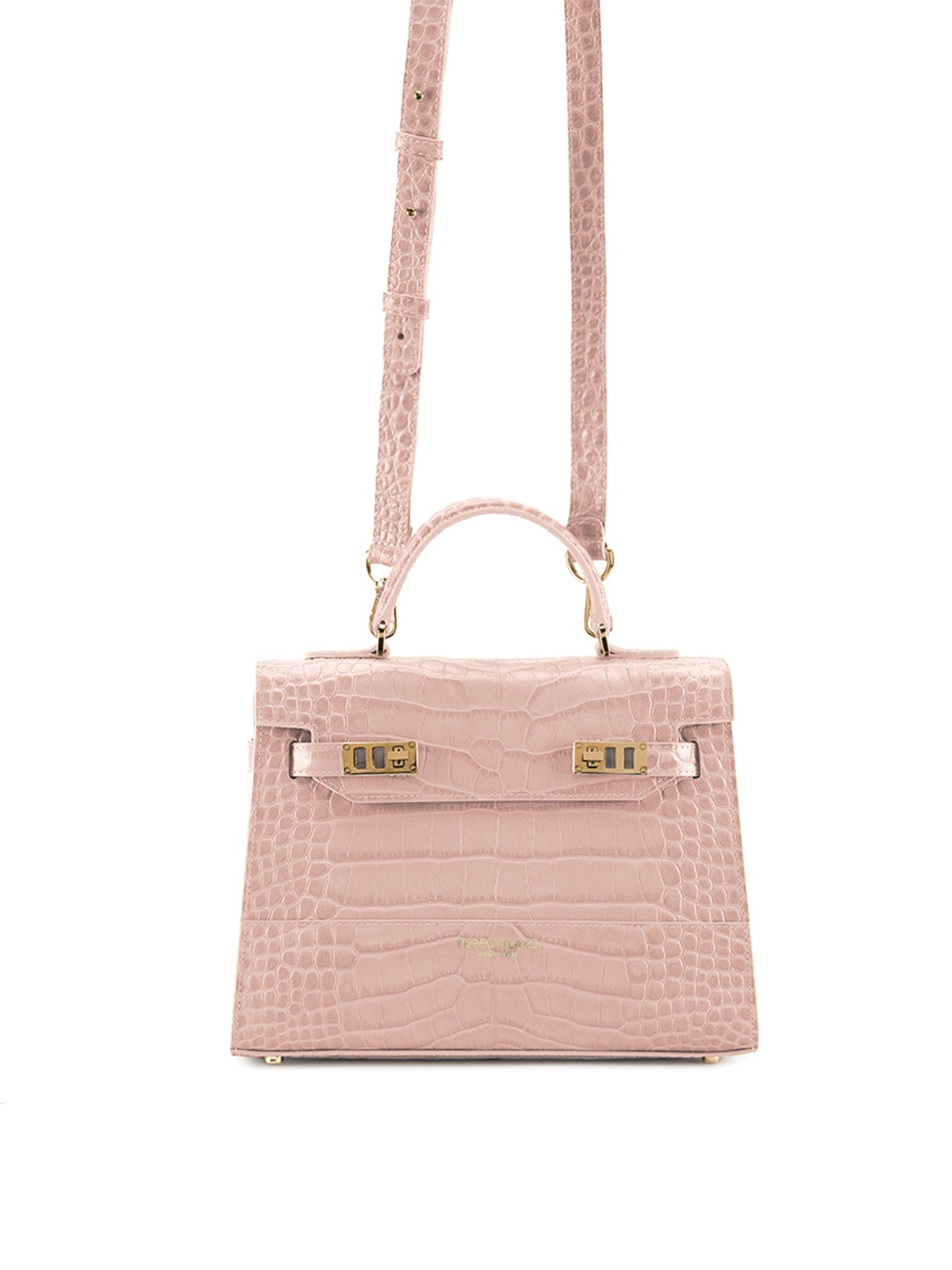 Teddy Blake Kim Croco 11", Alternate, color, Croco Pink