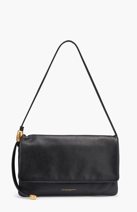 Velvet Flap Shoulder Bag