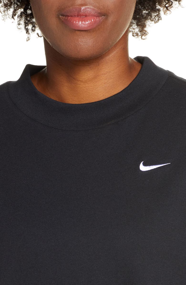 Nike Essential Mock Neck Long Sleeve Tee, Alternate, color,