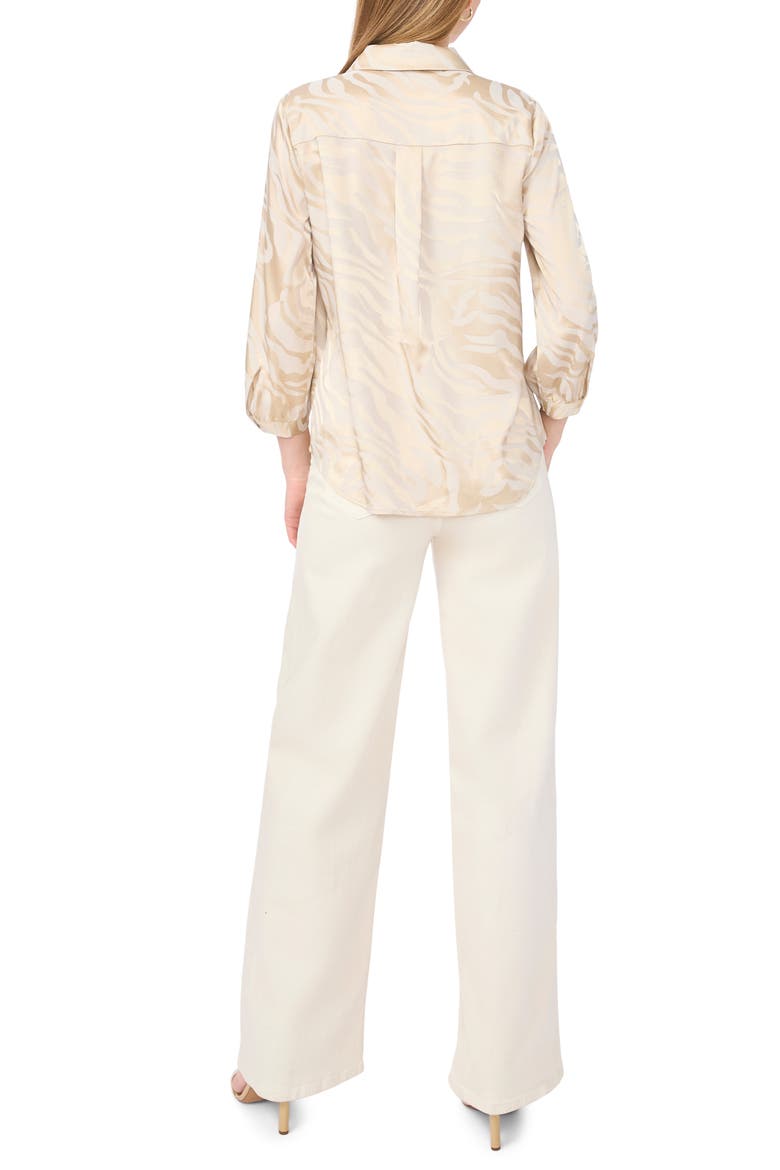 Satin Shirt, Alternate, color, BIRCH