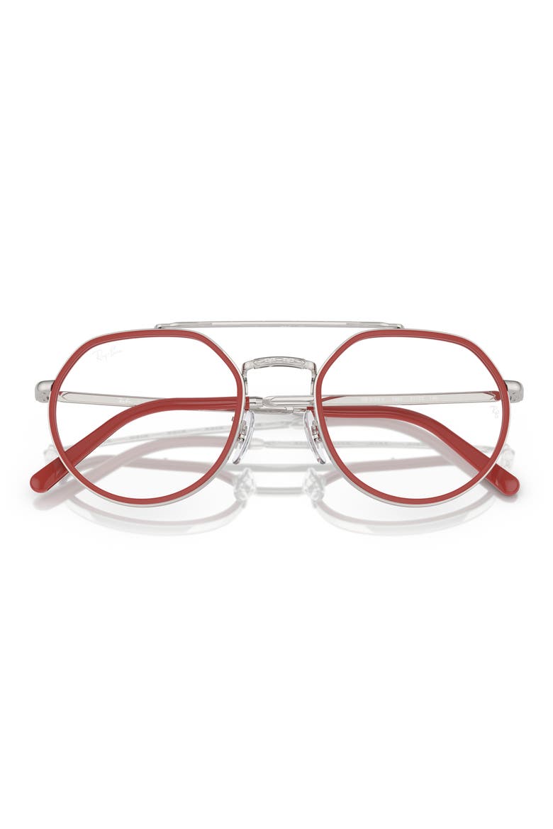 51mm Irregular Optical Glasses, Alternate, color, SILVER