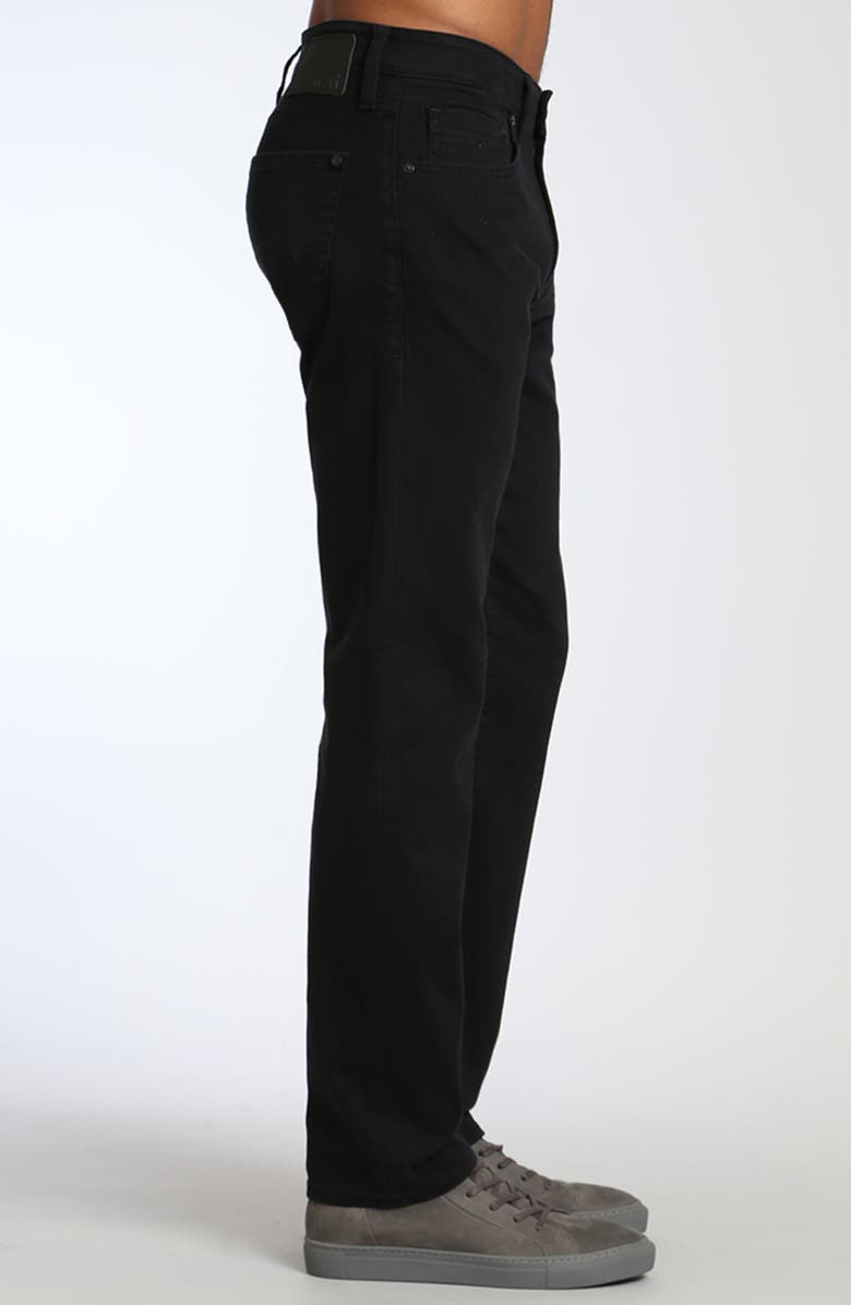 Mavi Jeans Marcus Straight Leg Jeans, Alternate, color, Black Boston