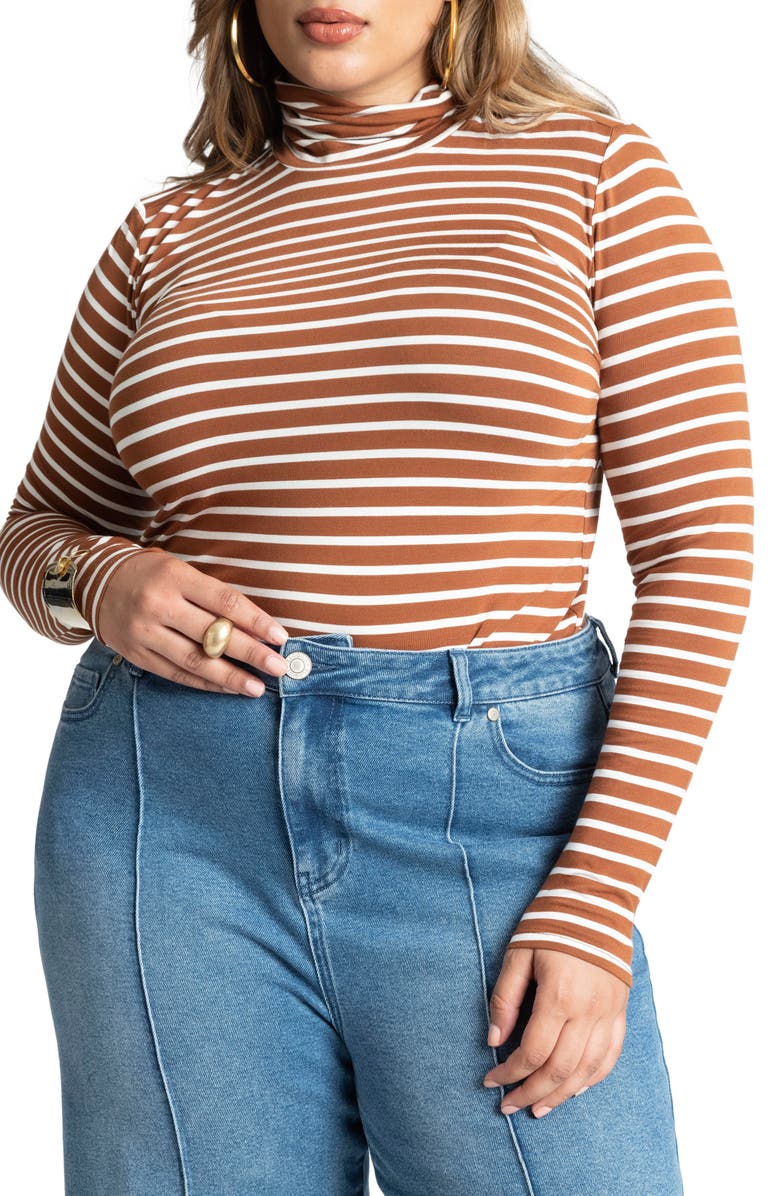 ELOQUII Layering Turtleneck, Main, color, 