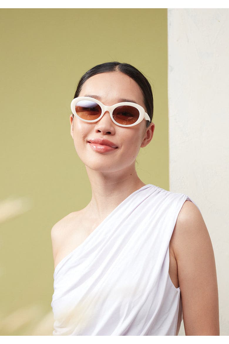 Petra Sunglasses, Alternate, color, Linen