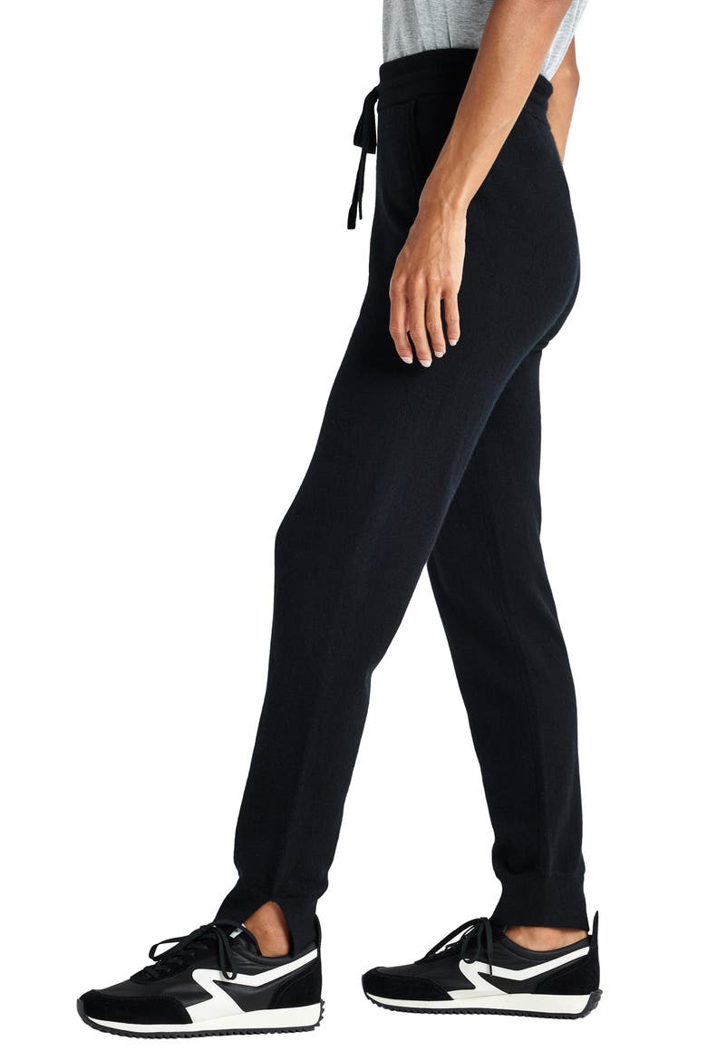 Elin Knit Joggers, Alternate, color, BLACK
