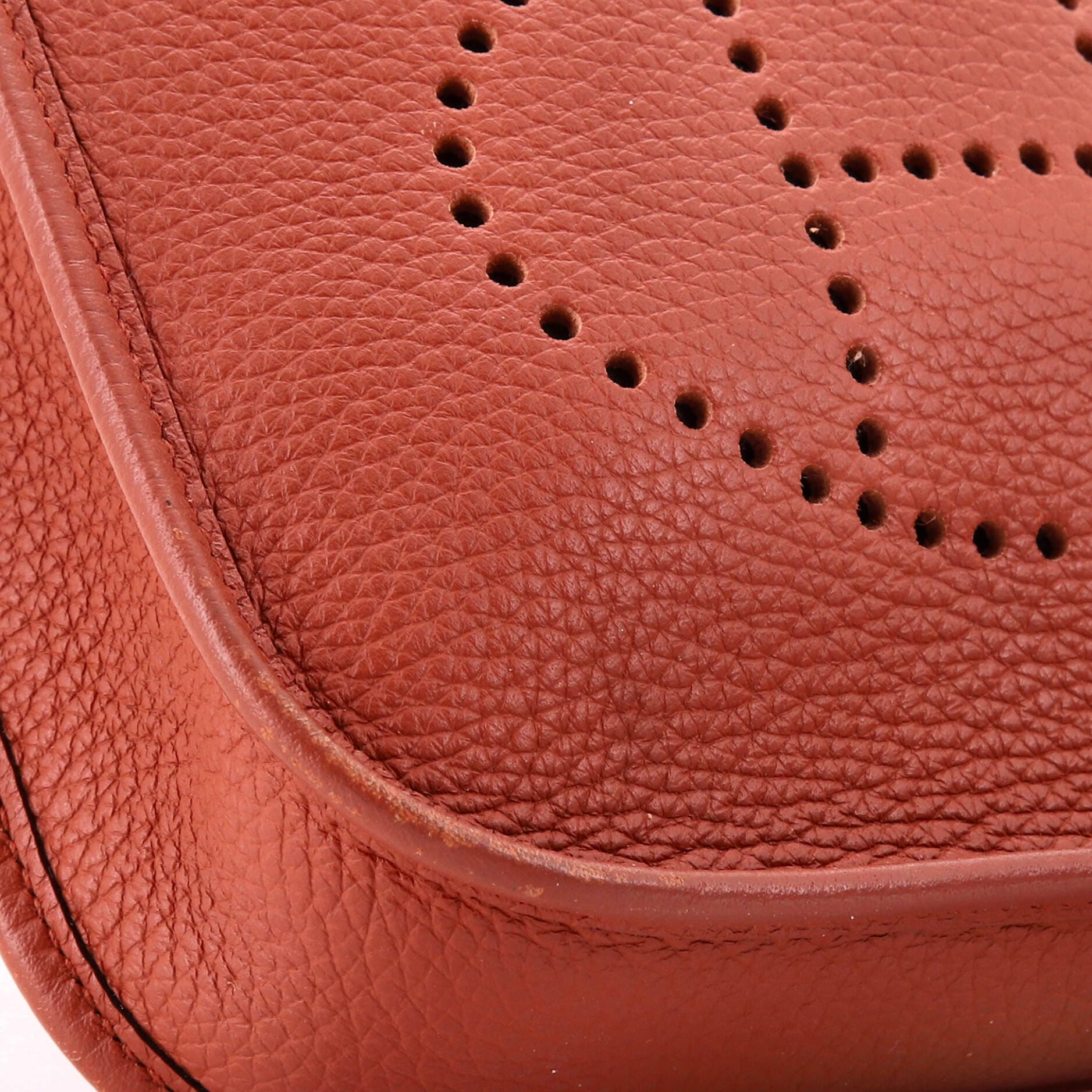 Pre-Owned Hermes Evelyne Bag Gen III Clemence TPM, Alternate, color, Cuivre
