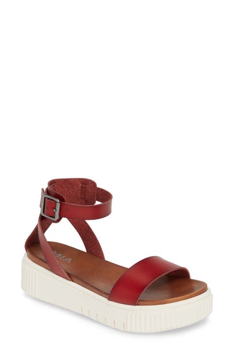 Lunna Platform Ankle Strap Sandal (Women)