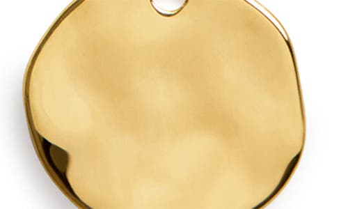 Monica Vinader Gold Siren Muse Disc Chain Bracelet In Gold