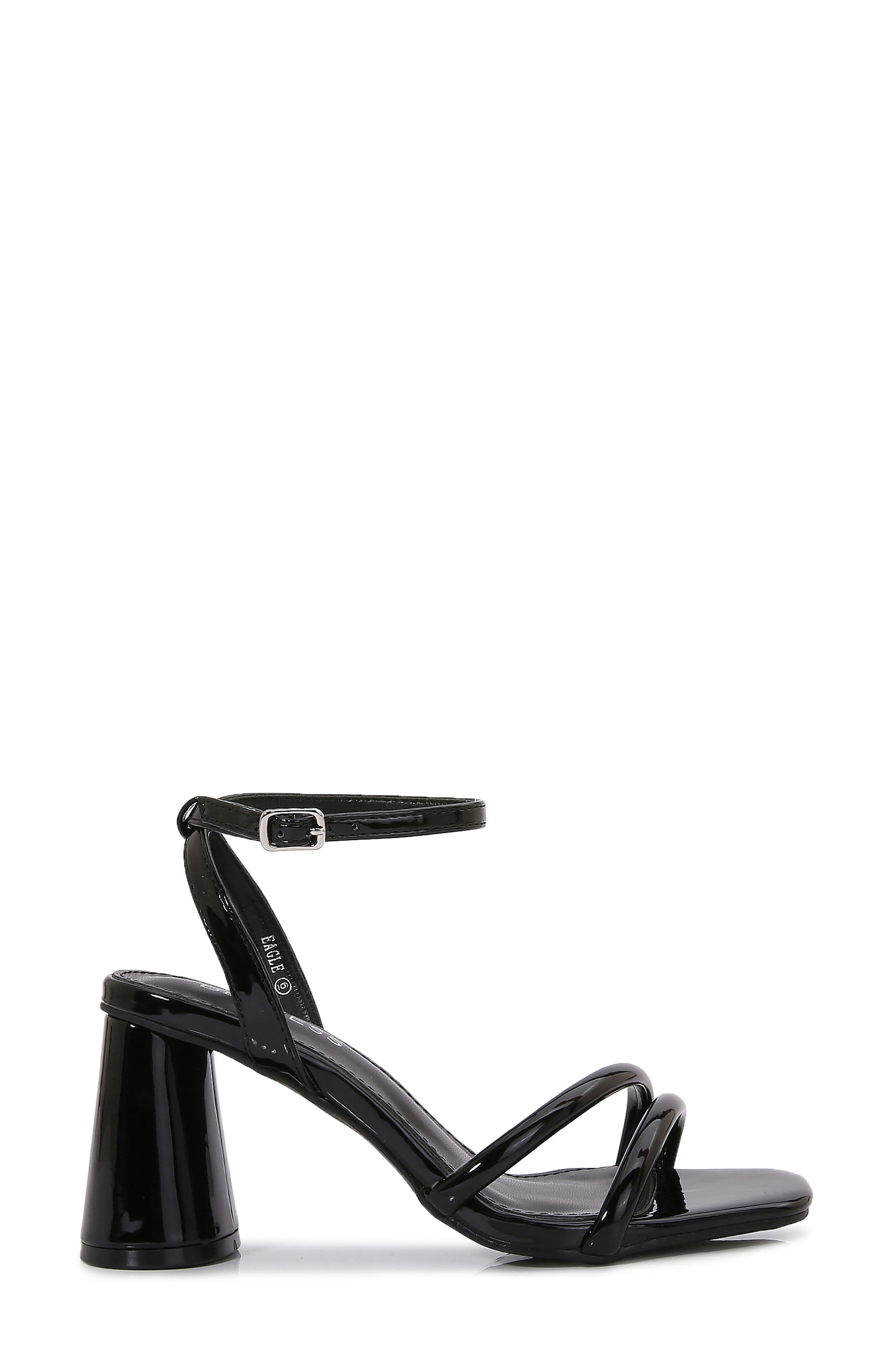BERNESS Tubular Strap Sandal, Alternate, color, Black