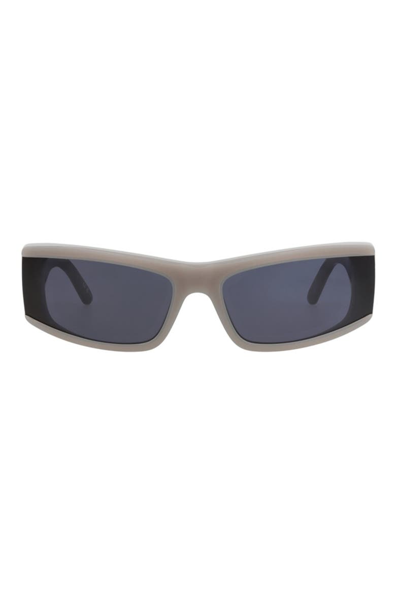 66mm Rectangular Sunglasses, Main, color, GREY GREY BLUE