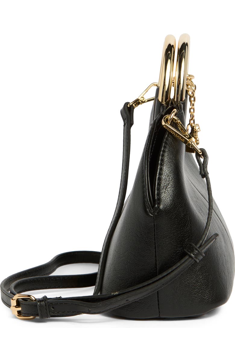 Steve Madden Gwenie Faux Leather Handbag, Alternate, color, Black