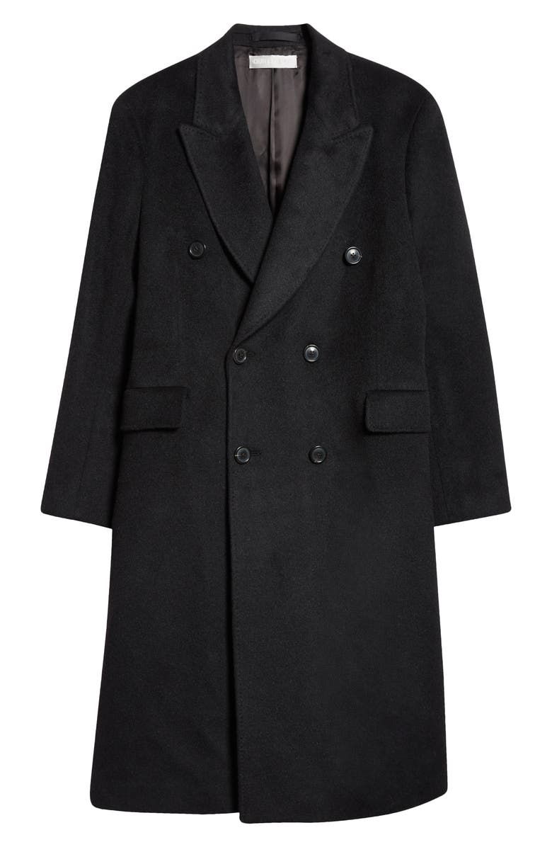 OUR LEGACY Whale Double Breasted Mohair Blend Coat, Alternate, color, 
