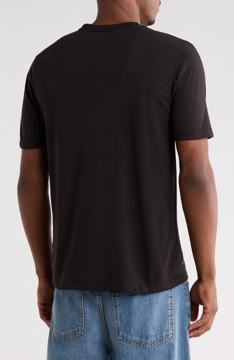 RVCA 2X Performance T-Shirt, Alternate, color, Black 2