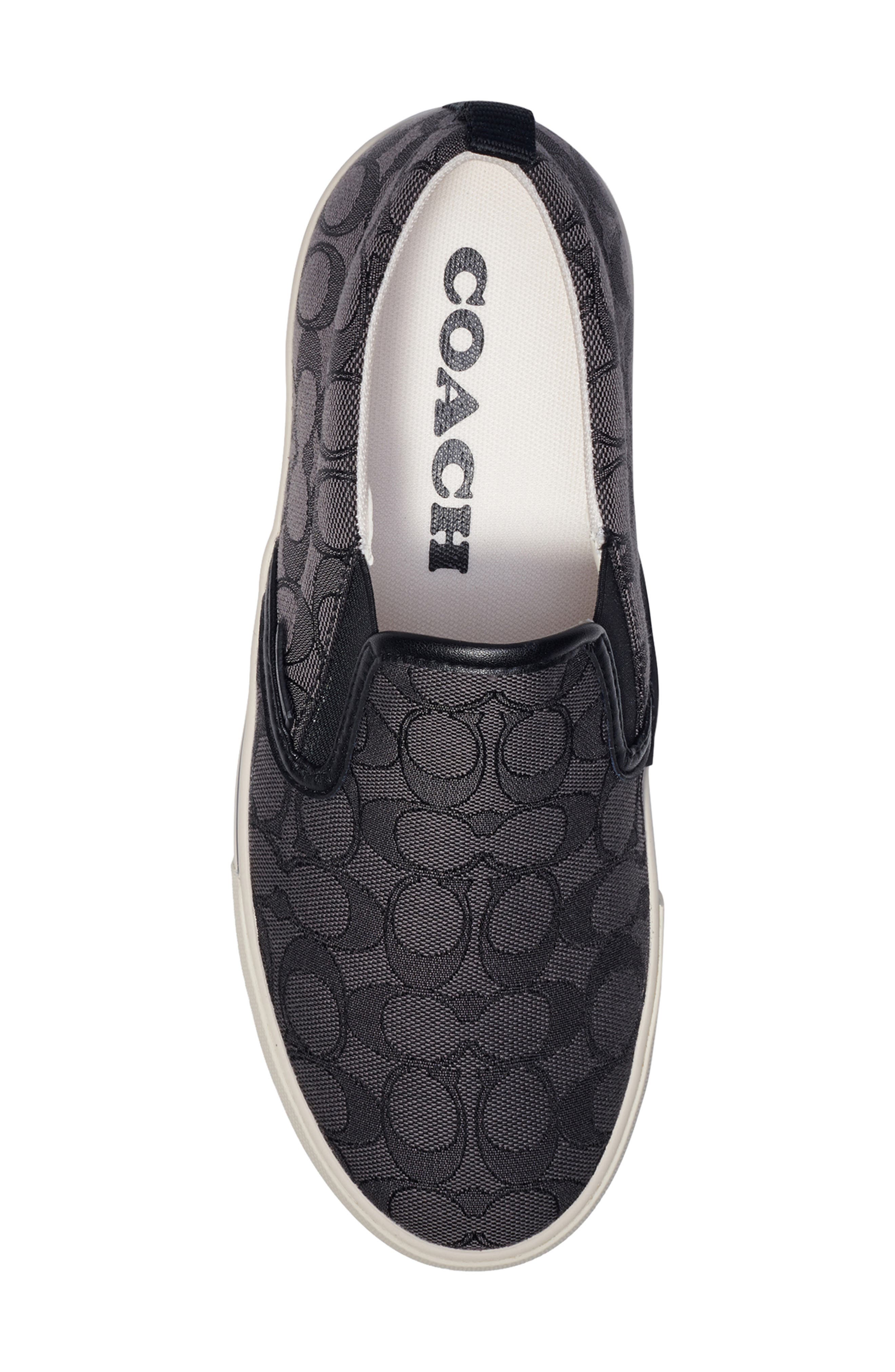 COACH Jacquard Signature Slip-On Shoe, Alternate, color, 