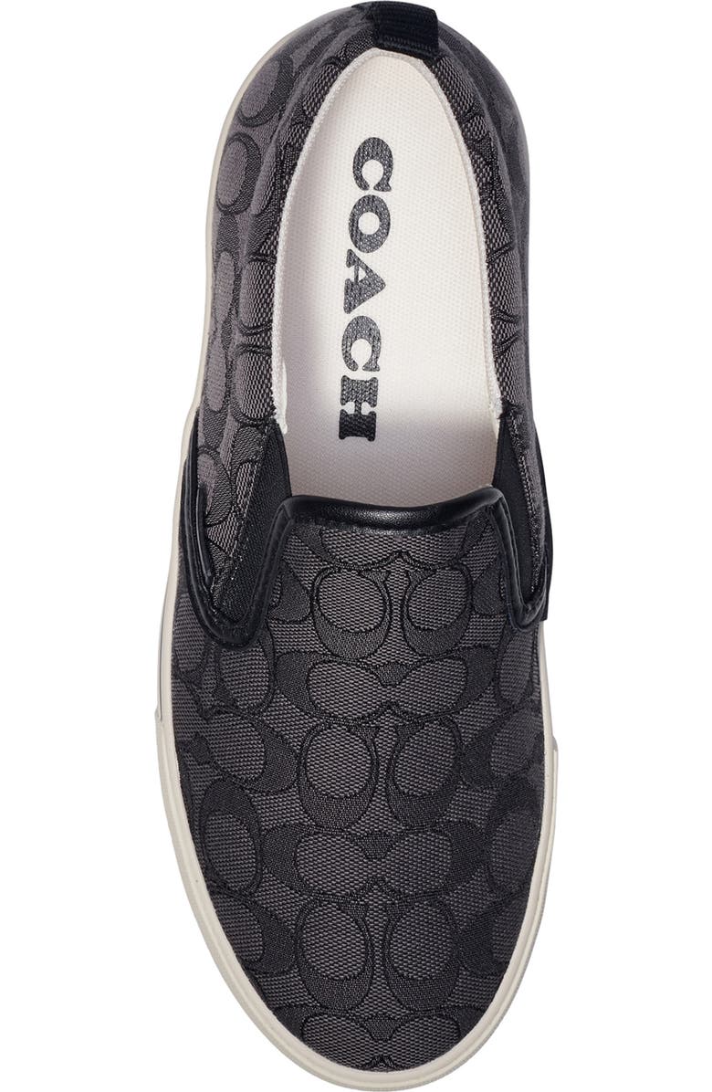 COACH Jacquard Signature Slip-On Shoe, Alternate, color,