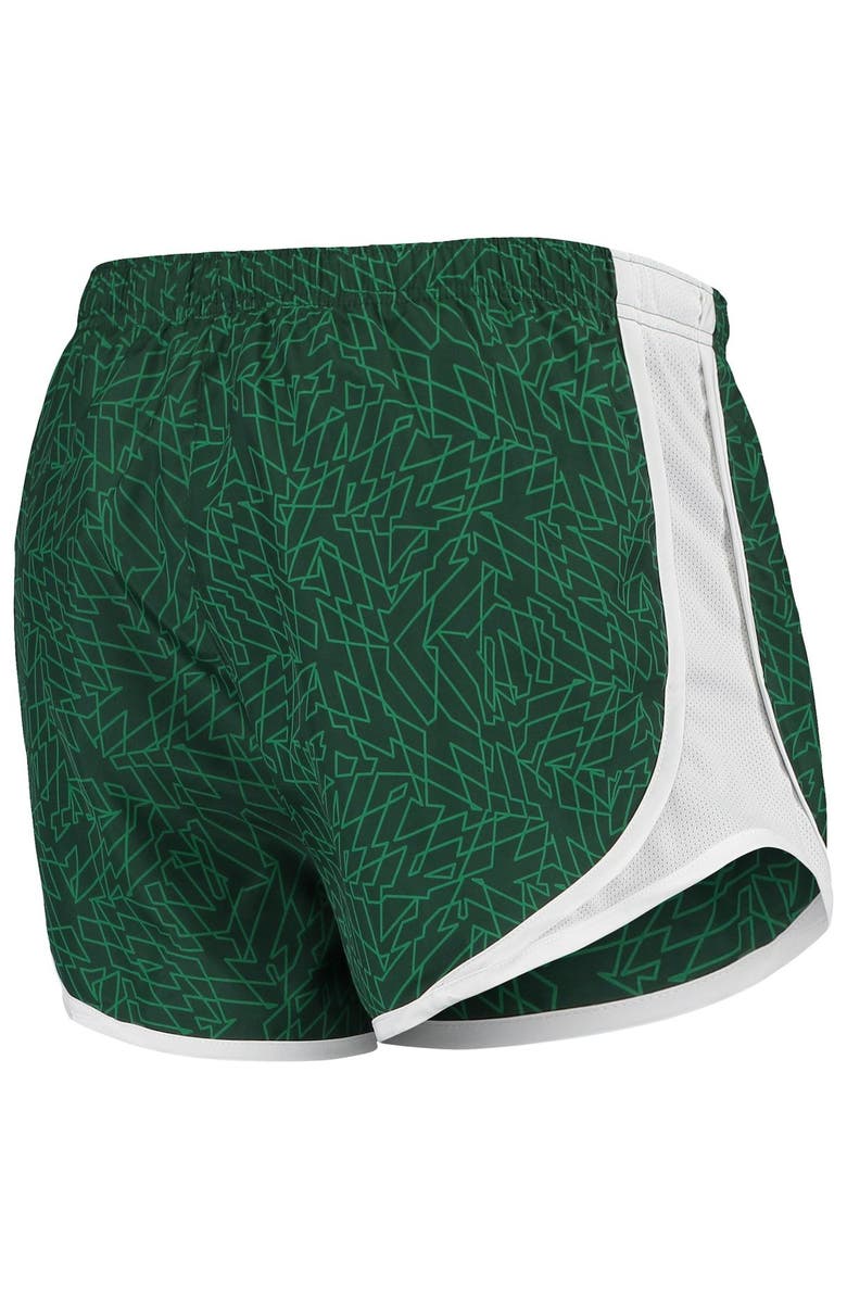 Nike Women's Nike Green/White Michigan State Spartans Performance Tempo Shorts, Alternate, color,