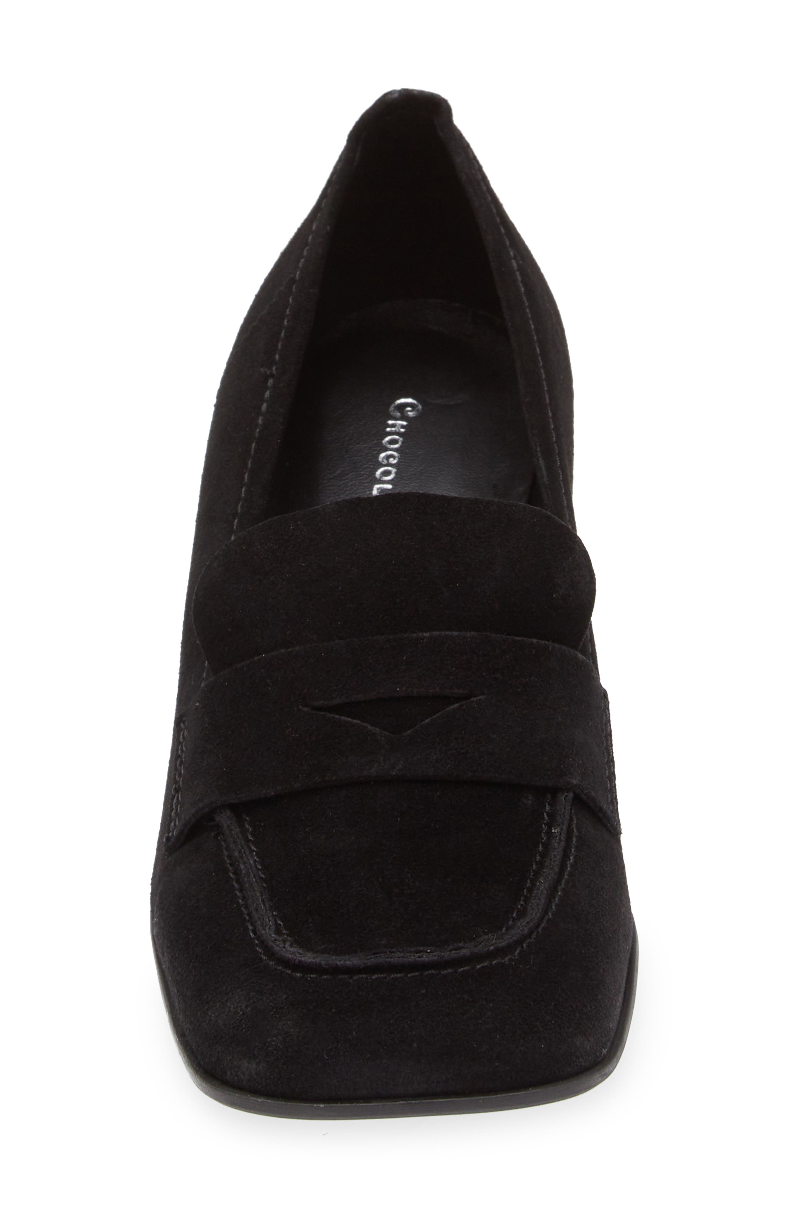 Chocolat Blu Zaza Penny Loafer Pump, Alternate, color, 