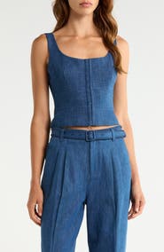 PAIGE Carra Corset Top