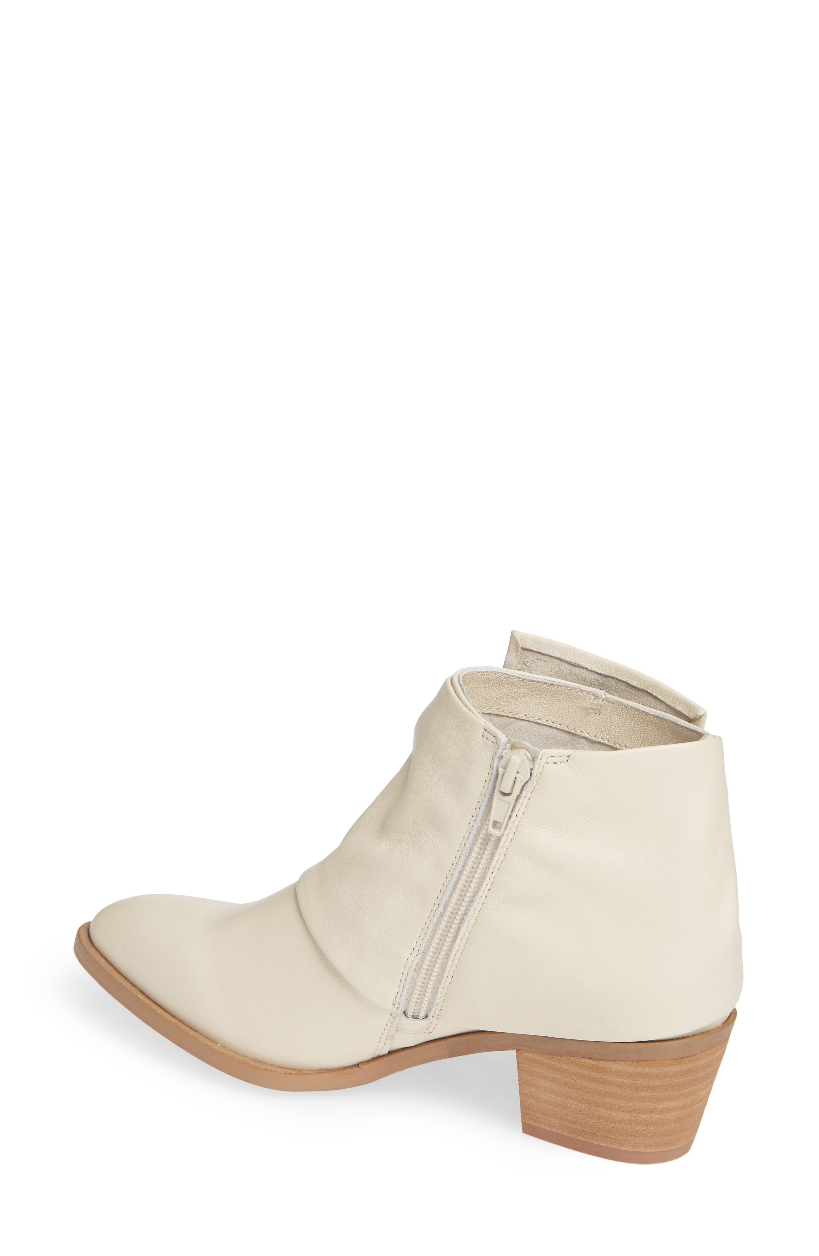 Natalyia Bootie, Alternate, color, CREAM LEATHER