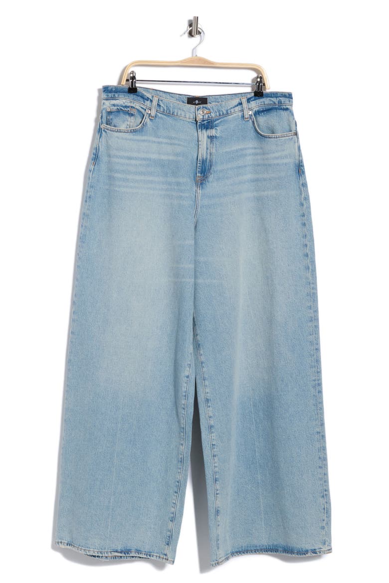 Marie High Waist Super Wide Leg Jeans, Main, color, ODE TO