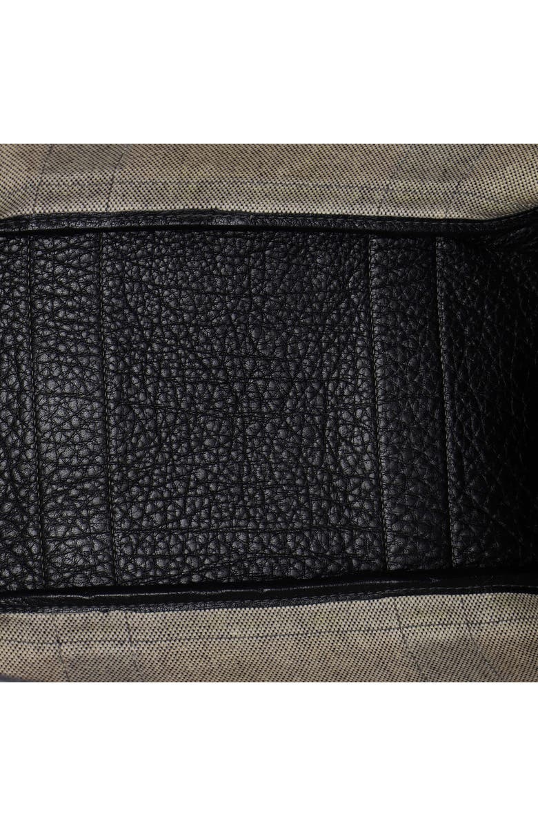 Pre-Owned Hermes Garden Party Tote Toile and Leather 36, Alternate, color, Noir