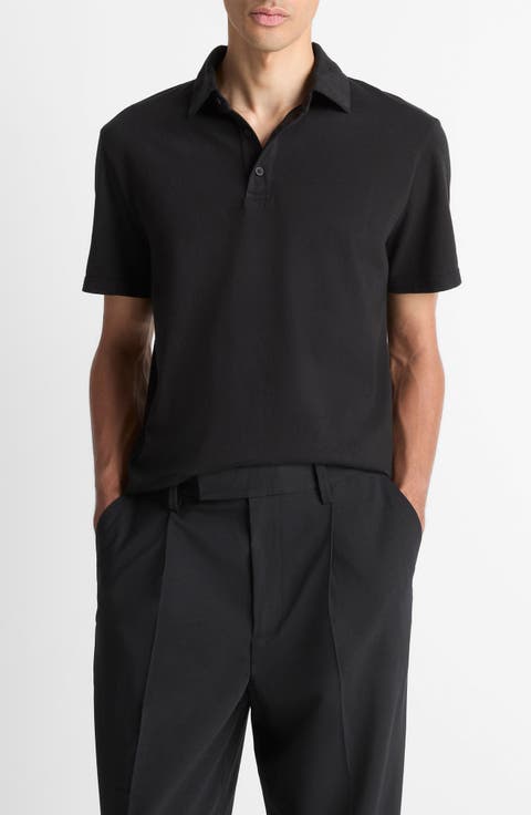 Regular Fit Garment Dyed Cotton Polo
