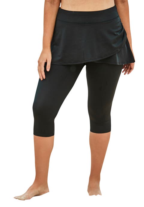 Skirted Swim Capri Pant