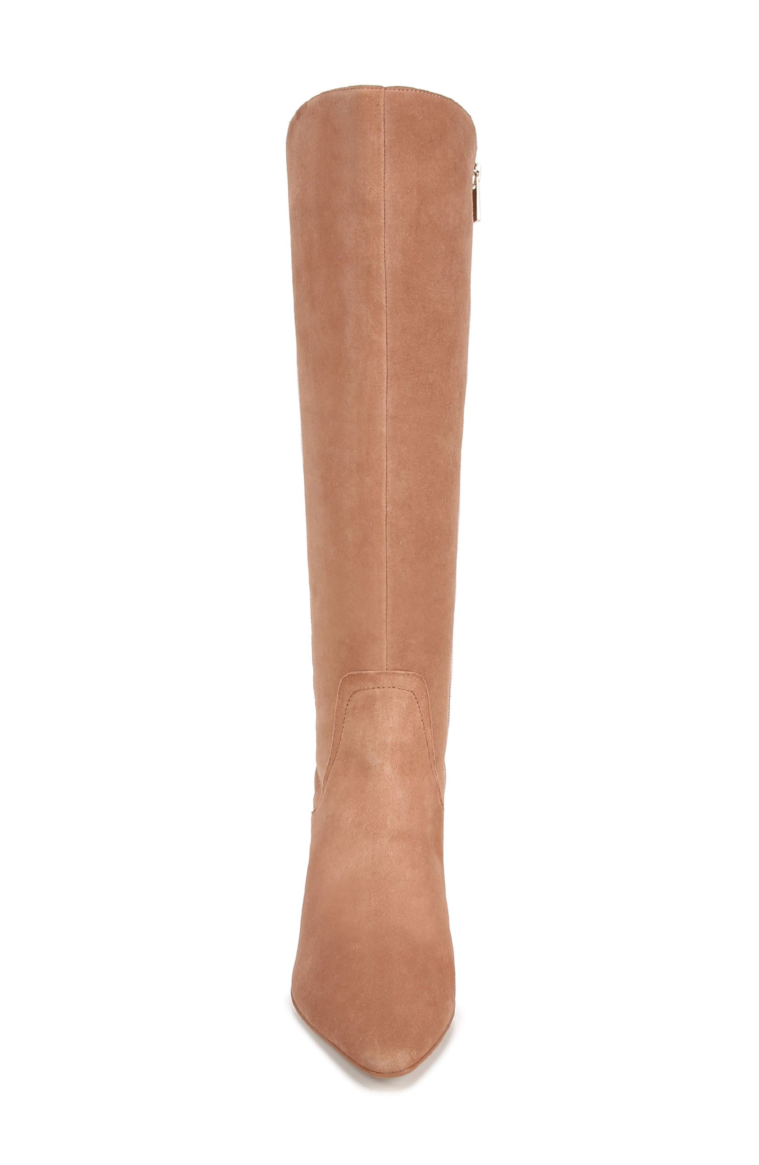 Naturalizer Deesha Knee High Boot, Alternate, color, Cafe Brown Suede