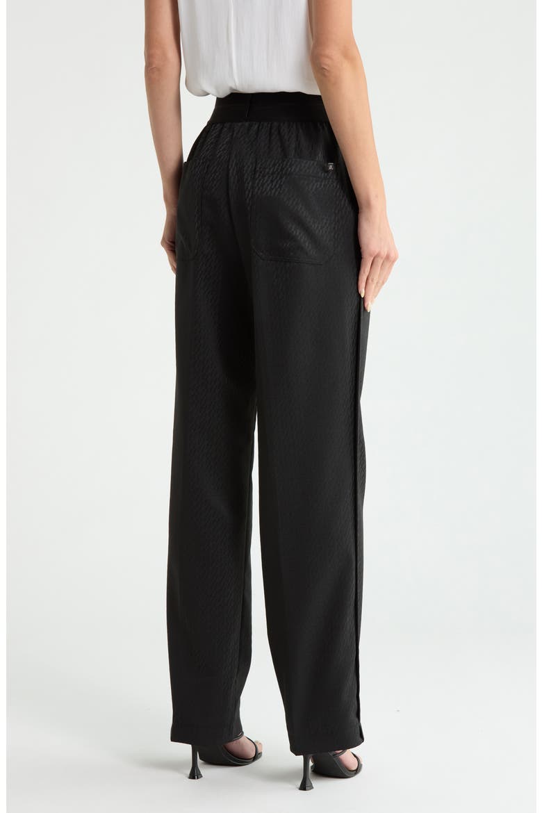 Textured Car Trousers, Alternate, color, BLACK/ BLACK