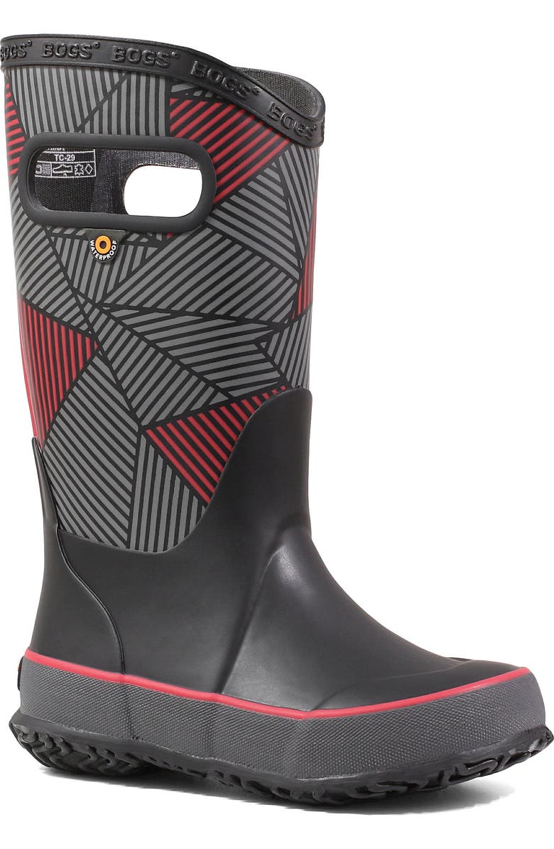 Bogs Big Geo Rubber Rain Boot, Main, color,