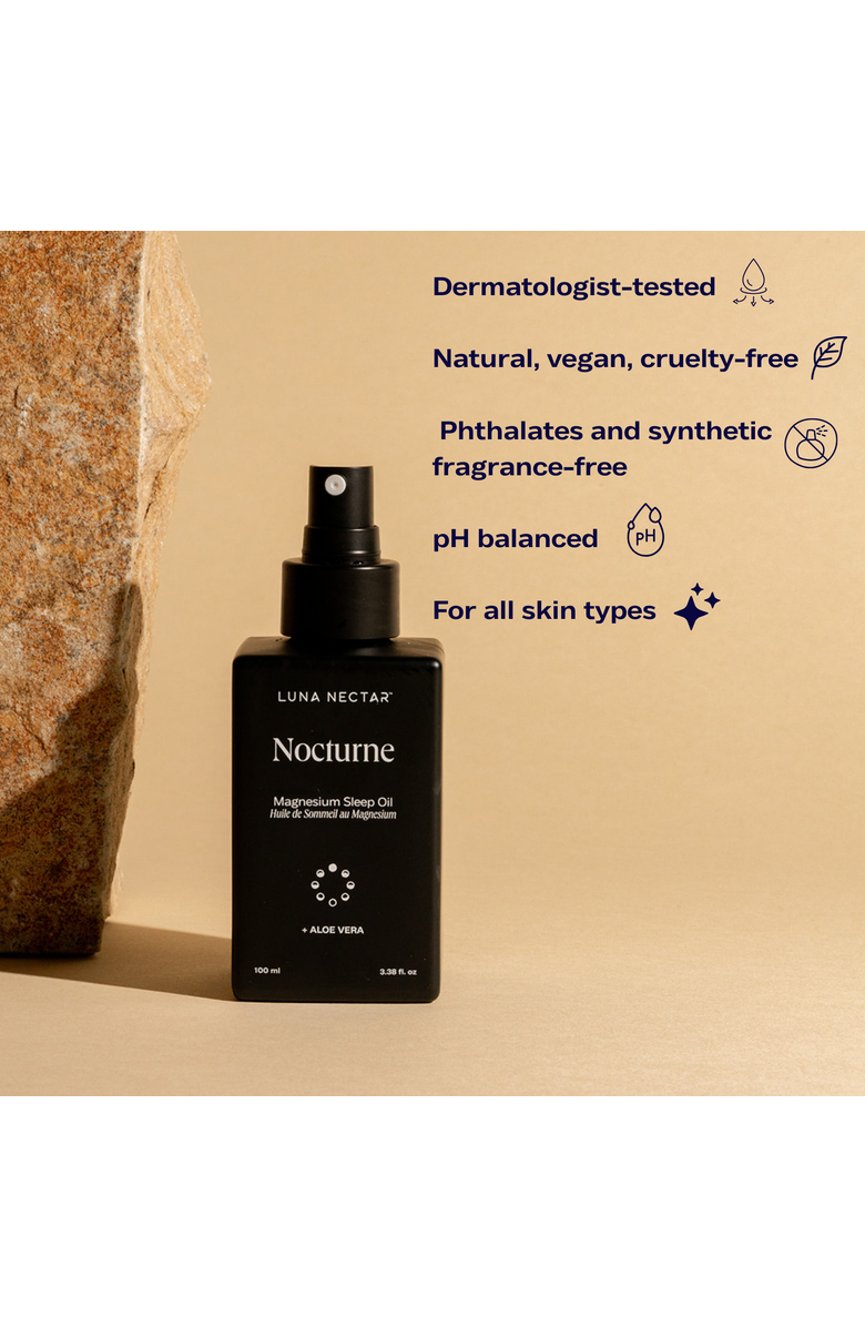 Luna Nectar Nocturne Magnesium Sleep Oil, Alternate, color, NO COLOR