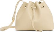 Mansur Gavriel Leather Drawstring Bucket Bag