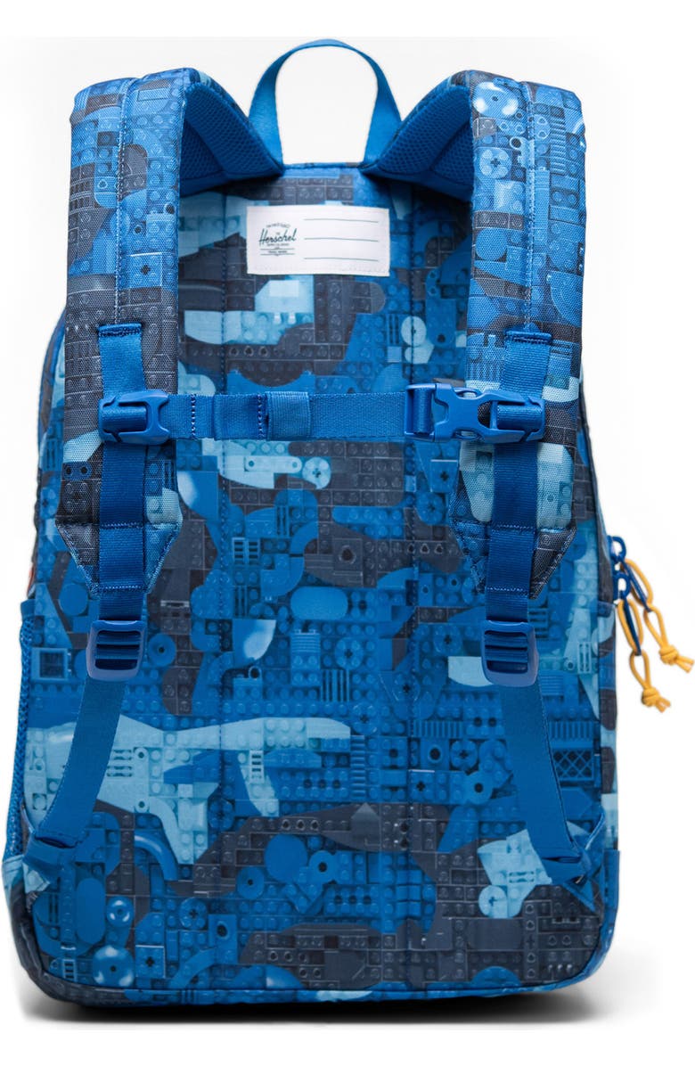 Herschel Supply Co. LEGO<sup>®</sup> Heritage Youth Backpack, Alternate, color, Abstract Bricks Blue