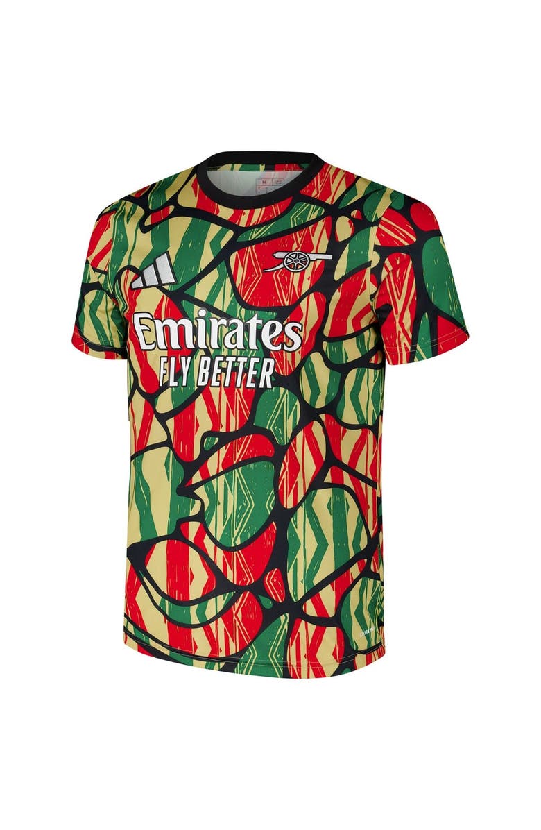 adidas Men's adidas Red Arsenal 2024/25 Pre-Match Top, Alternate, color, Red