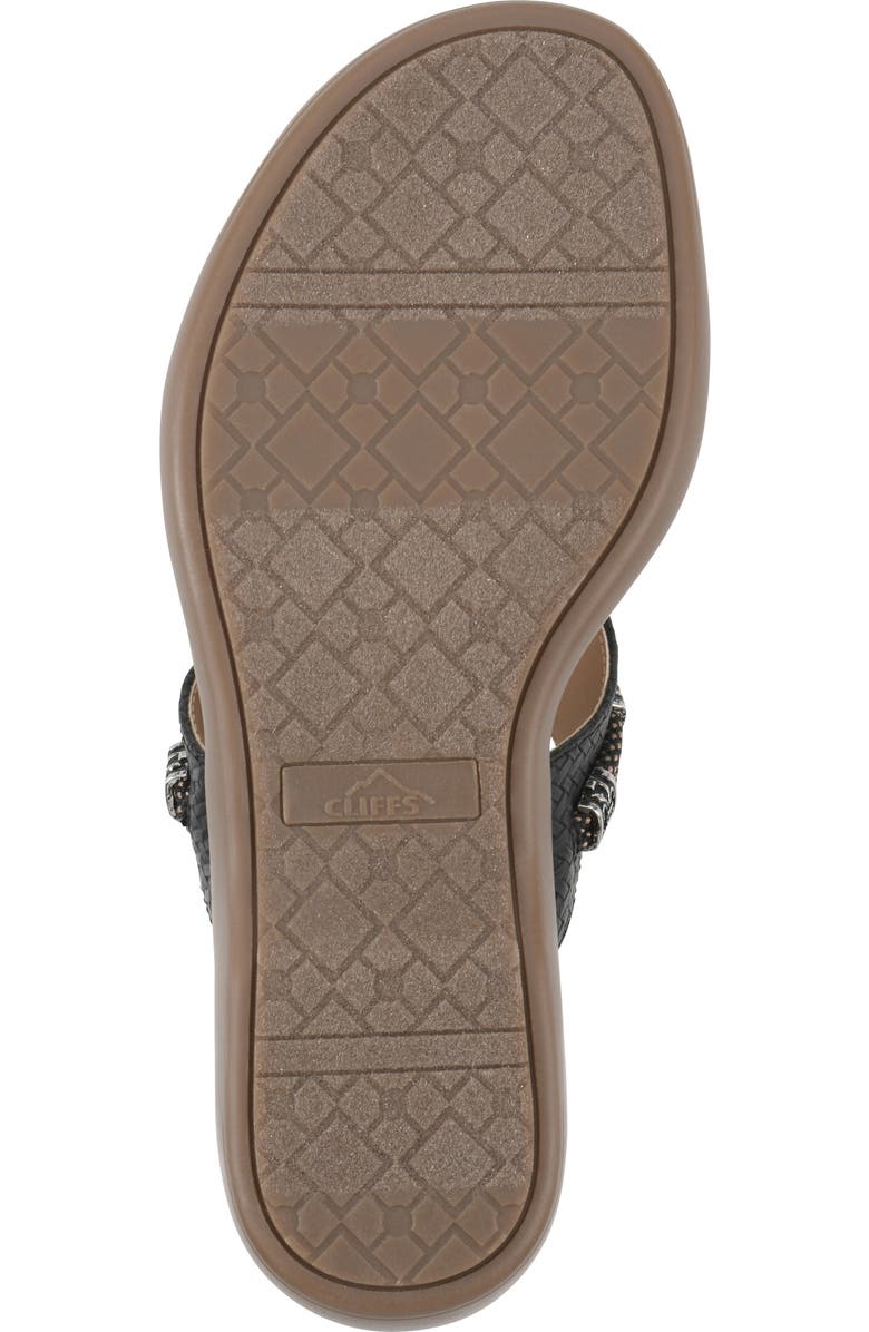 CLIFFS BY WHITE MOUNTAIN Bainah Thong Sandal, Alternate, color,