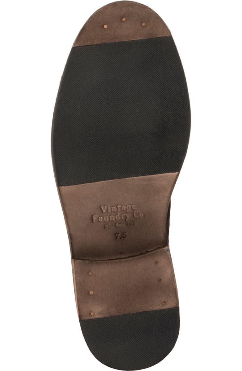 VINTAGE FOUNDRY Evelyn Topstitched Boot, Alternate, color, Brown