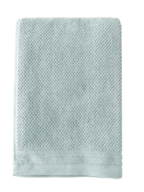 Anaya Serenity Cotton Wash Glove Set Of 2 6"x8" In Soft Aqua