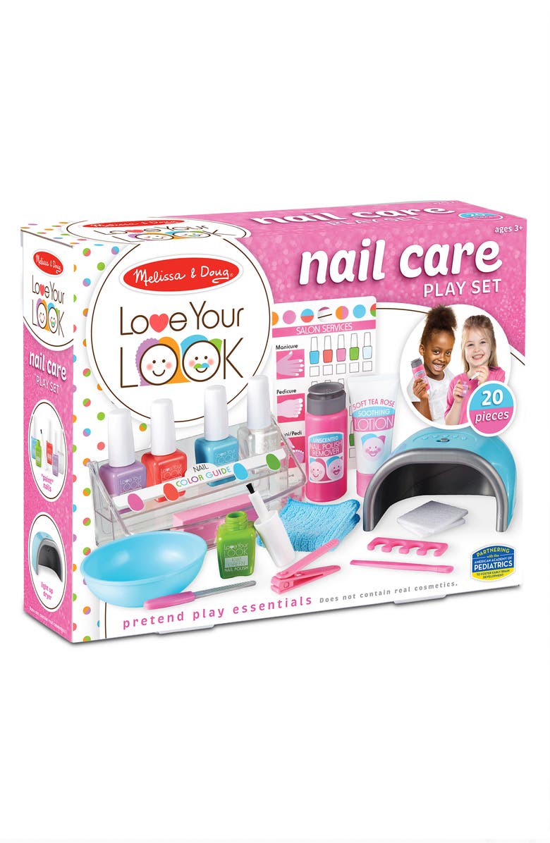 Melissa & Doug Love Your Look Pretend Nail Care Playset, Alternate, color, 