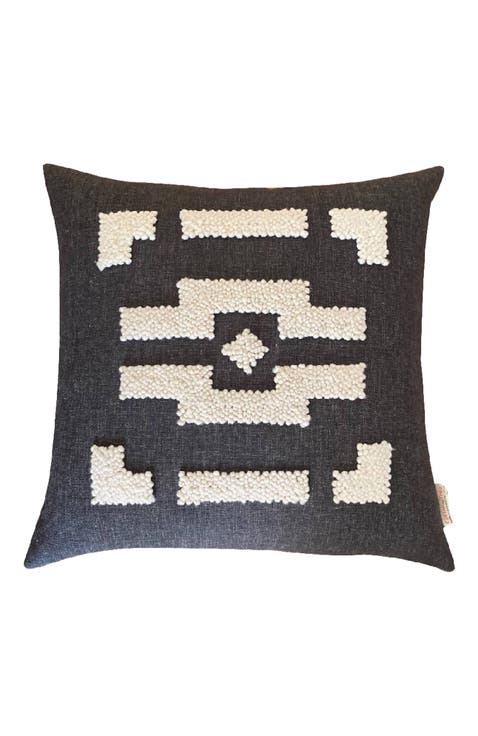 Punch Needle Ndebele Pillow - Cover Only