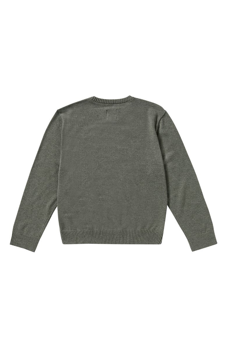 RVCA Kids' Slowdrive Graphic Crewneck Sweater, Alternate, color, 
